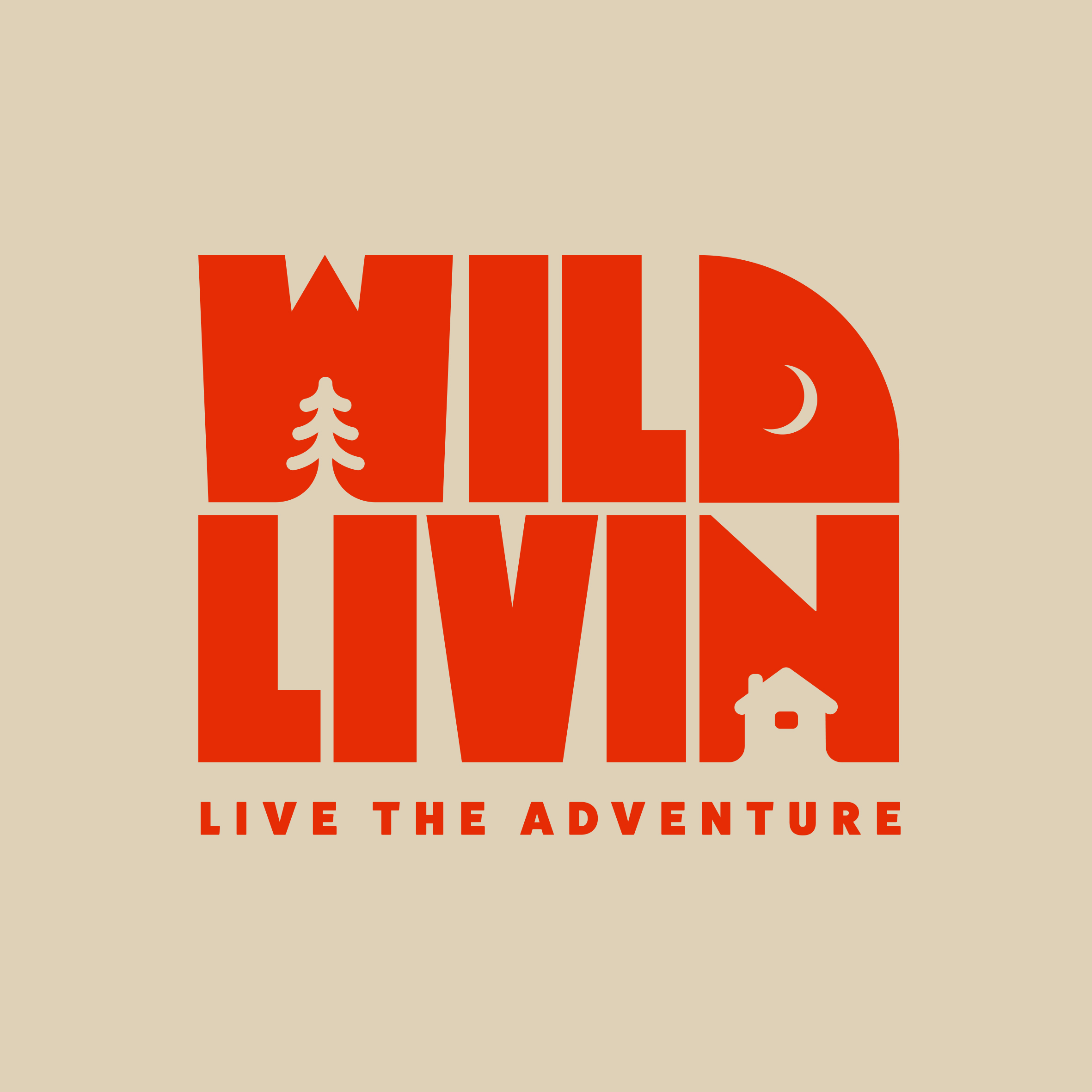 Wild Livin 品牌标志