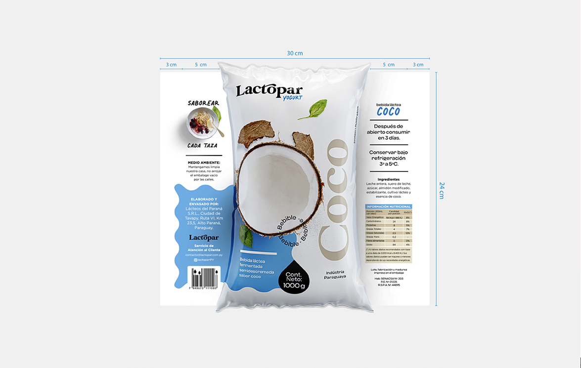 食品包装设计赏析：酸奶包装设计——Lactopar