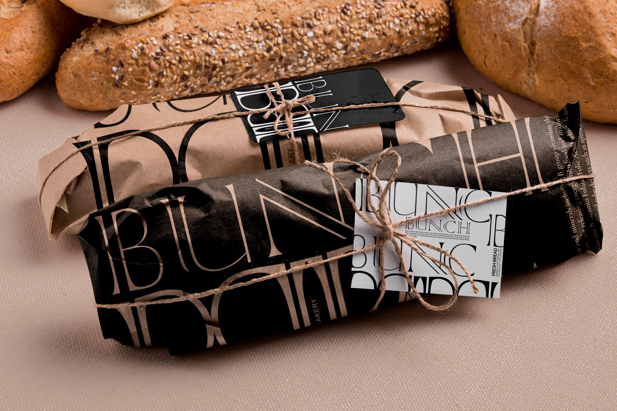 品牌包装设计分享——Bunch Bakery